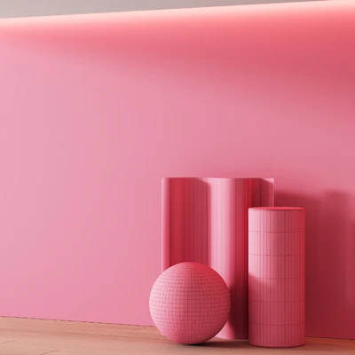 483 Paper Colliding Wallpaper by urbanroad 6 color options — Вид 2