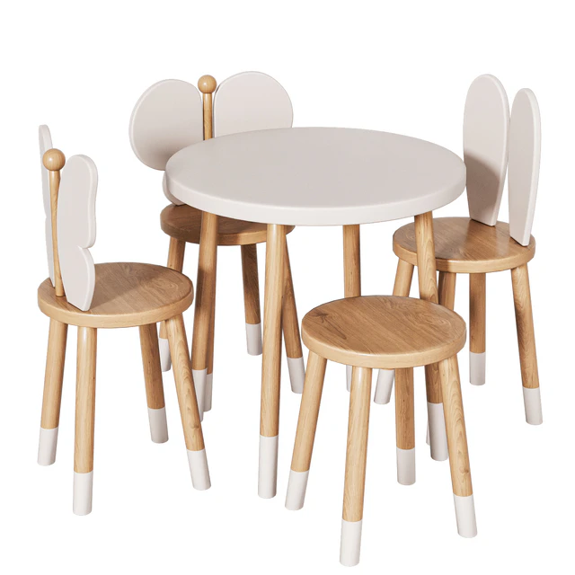 Table and chairs for childrens Avelart — Descargar