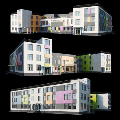 Modern kindergarten type 2 — descargar