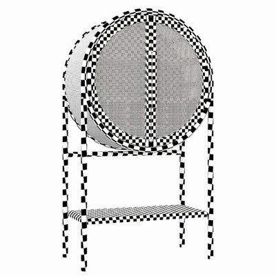 cane bar cabinet — View 2