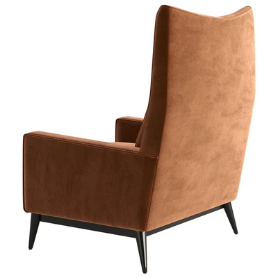 Embassy Bronze Brown Lounge Chair by Paul McCobb — View 2