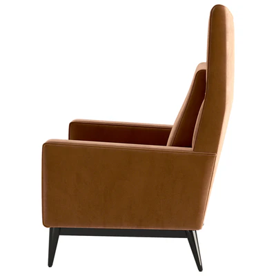 Embassy Bronze Brown Lounge Chair by Paul McCobb — View 3
