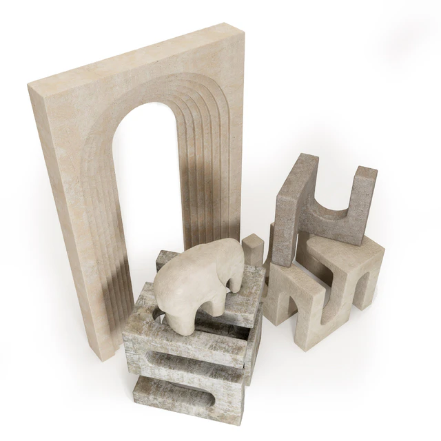 CGKIT — A set of sculptural decor in the architectural style.