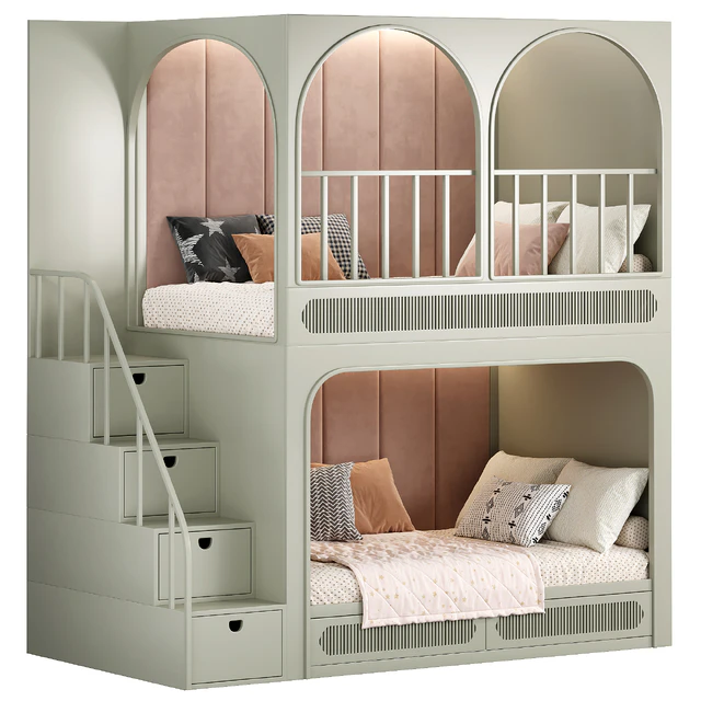 Designer two-level bed Kids room 19 — Descargar