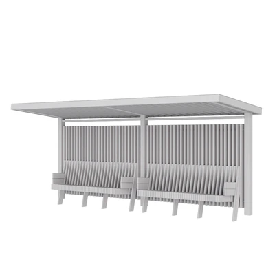 Canopy with benches — Ver 2