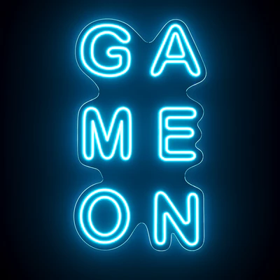 Game On Neon Sign — download