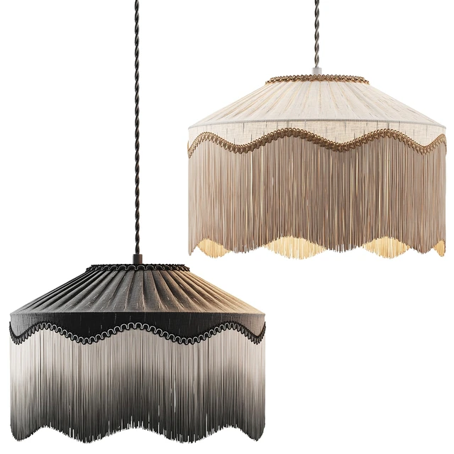 Pendant Light 15 - Spearmint Silk Tiffany Lampshade — Descargar