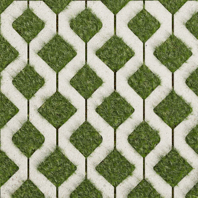 Collection plant vol 398 - grass - concrete - tileable — Descargar