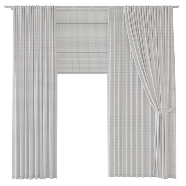 Curtains . Thick linen — Descargar