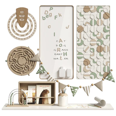 Wall decor for children's room 02 — Ver 3