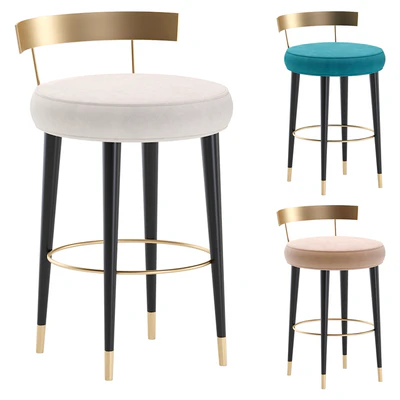 Bar Stool SAN TROPE by Cazarina Interiors 3 Colors Version/Bar Stool SAN TROPE — скачать