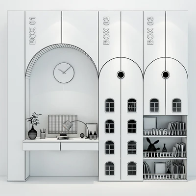 Furniture for a children 0196 — Ver 2