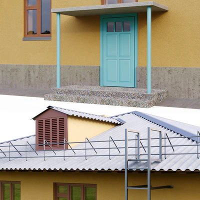 Brick Khrushchevka series 1-443 — View 5