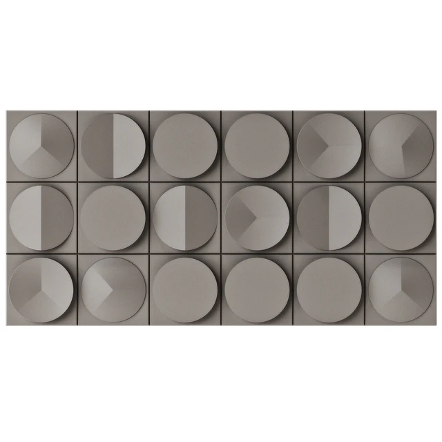Wooddi 3D Blocks Wall Panel Сlock HLS6012-3A — Download