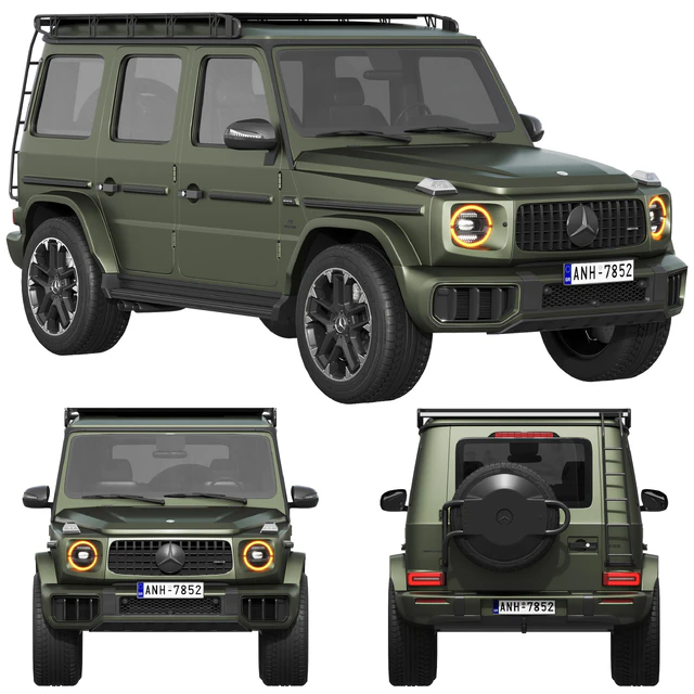 Mercedes-Benz G63 AMG 2025 Offroad Package PRO — Descargar