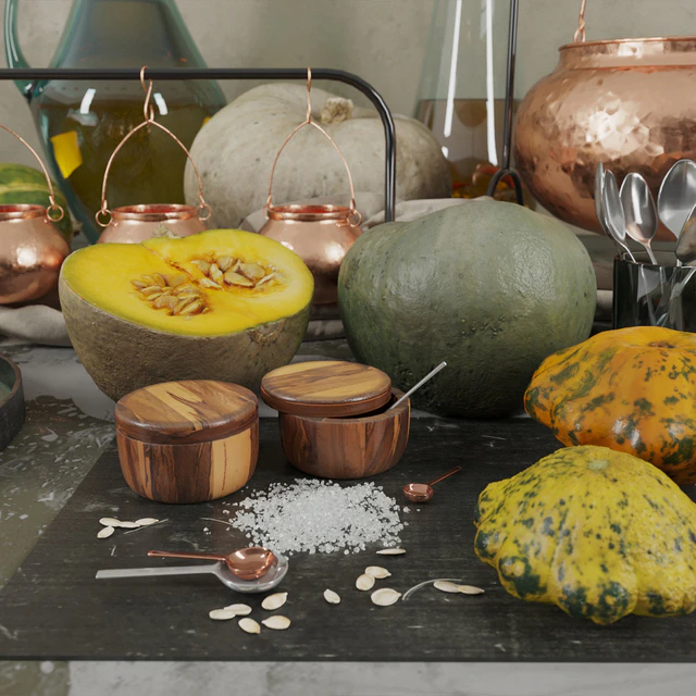 CGKIT — Decor set with pumpkins