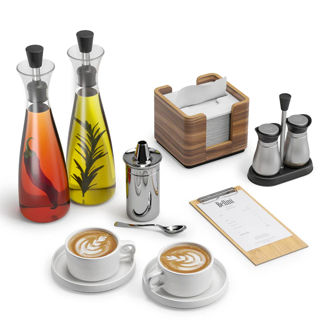CGKIT — Restaurant Table Decor Set 2