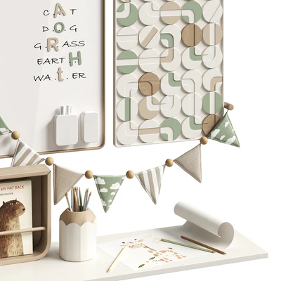 Wall decor for children's room 02 — Ver 4