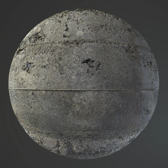 damage concrete wall 001 — Download