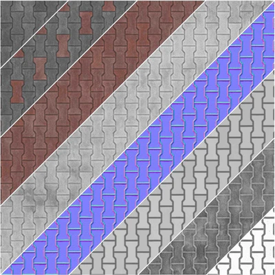 Paving Concrete Set 02 — Ver 4