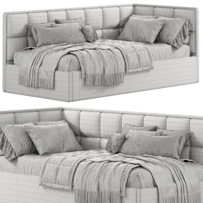 Детская мягкая кровать — Вид 4