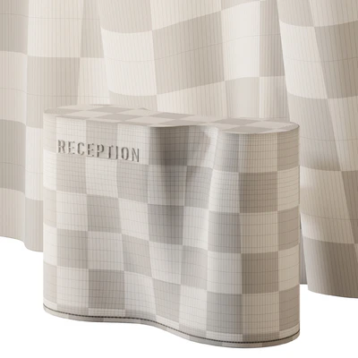 Reception desk 014 — View 3