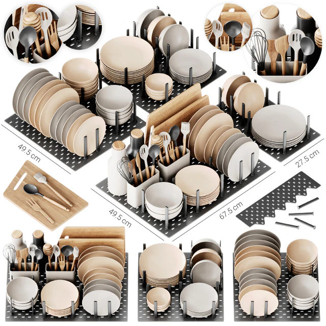 Ikea Uppdatera Pegboard Drawer Organizer — Скачать