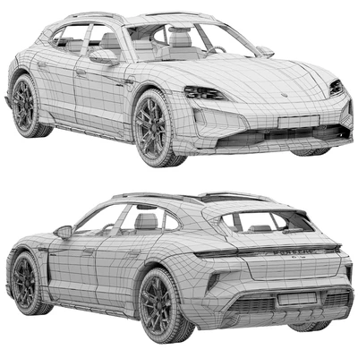 Porsche Taycan Turbo Cross Turismo 2024 — Ver 4
