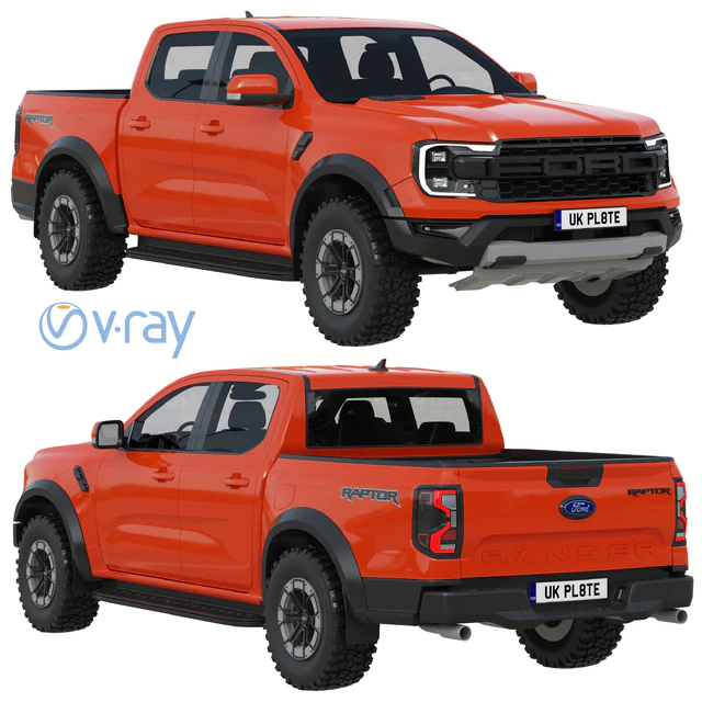 Ford Ranger Raptor 2023 — Скачать