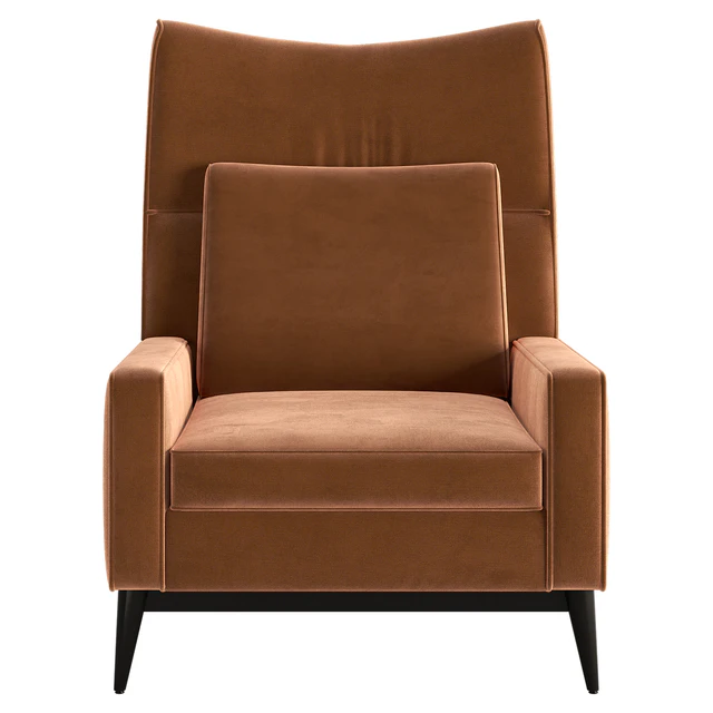 Embassy Bronze Brown Lounge Chair by Paul McCobb — Download