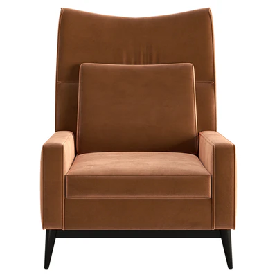 Embassy Bronze Brown Lounge Chair by Paul McCobb — View 5