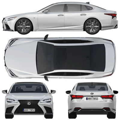 LEXUS LS F-Sport 2022 — Вид 2