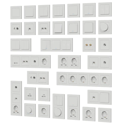 Розетки и выключатели 01 — Вид 4