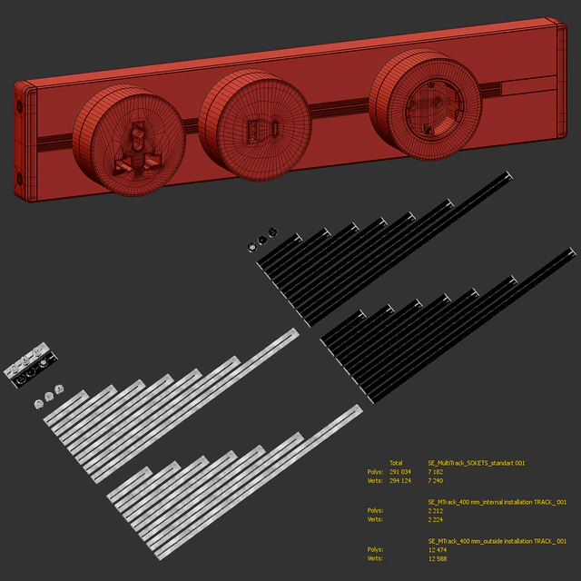 Track socket system Systeme Electric MultiTrack series — Descargar