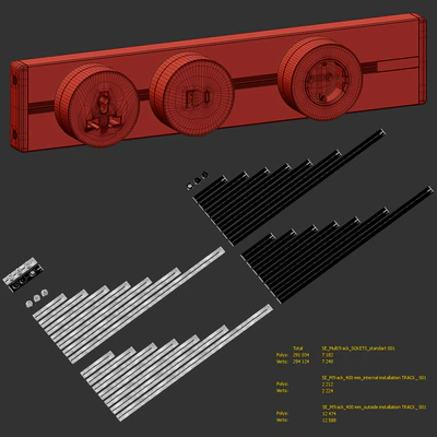Track socket system Systeme Electric MultiTrack series — Ver 3