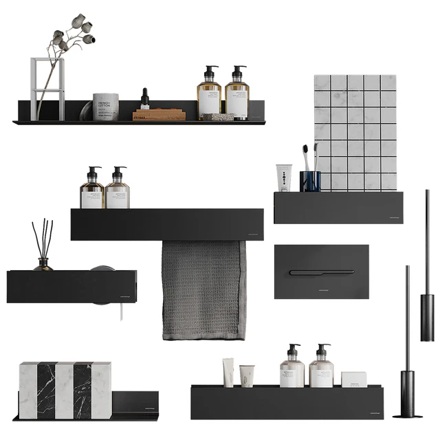 Set of accessories from Antoniolupi с подсветкой — Download