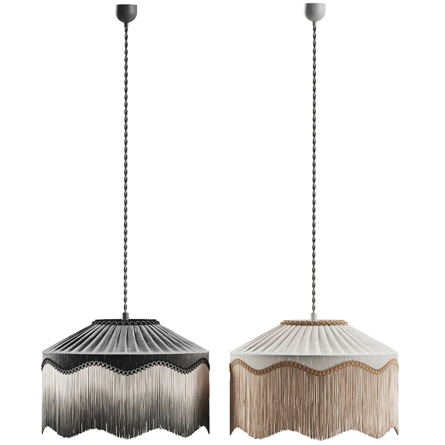 Pendant Light 15 - Spearmint Silk Tiffany Lampshade — Descargar