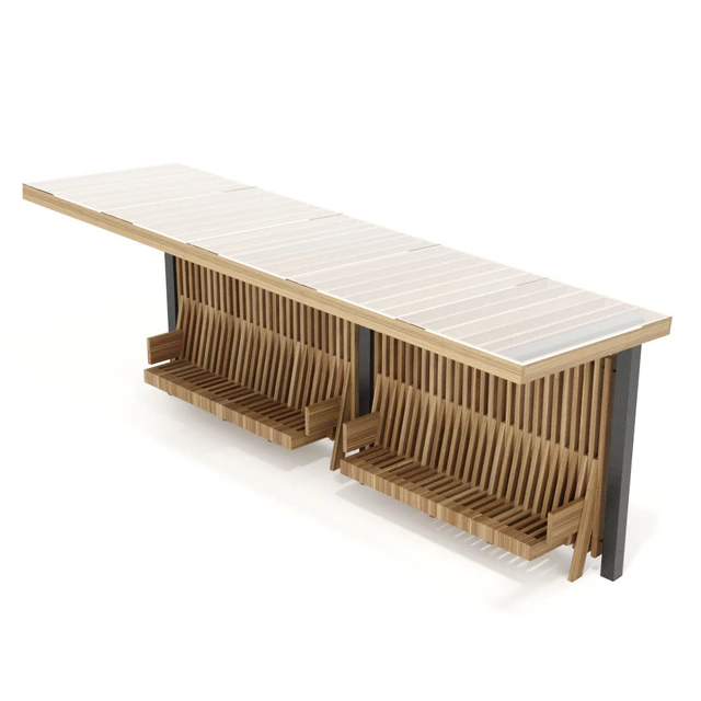 Canopy with benches — Descargar
