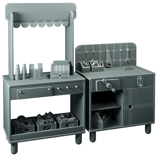 FLEXA The Shop & The Workbench Toy — Descargar