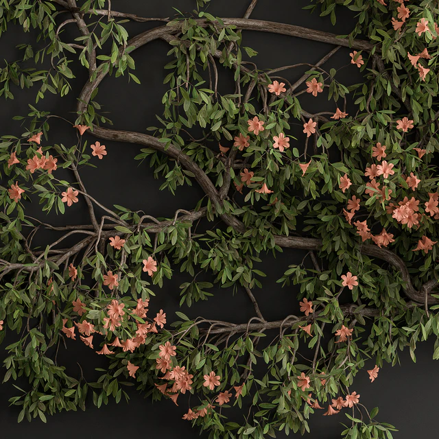 Outdoor Plant Set 426- Ivy on Wall — Descargar