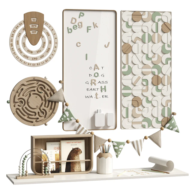 Wall decor for children's room 02 — Descargar