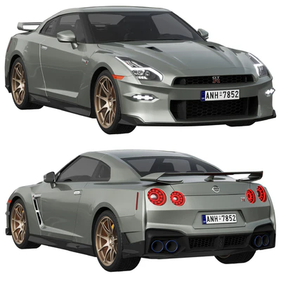 Nissan GT-R 2024 — descargar