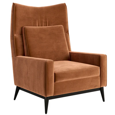 Embassy Bronze Brown Lounge Chair by Paul McCobb — download