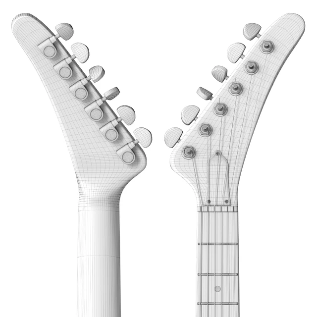 Gibson Explorer Electric Guitar - (White, Black, Beige) — Descargar