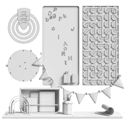 Wall decor for children's room 02 — Ver 5