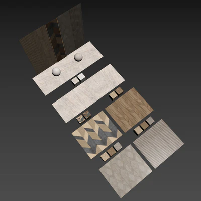 Porcelanosa Gent 3D Deco Colorado — View 3