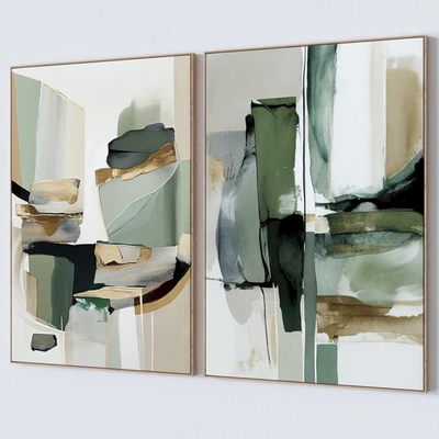 Set of large wall paintings 2938 — Вид 4