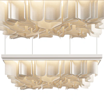 Decorative ceiling Wave ceiling — descargar