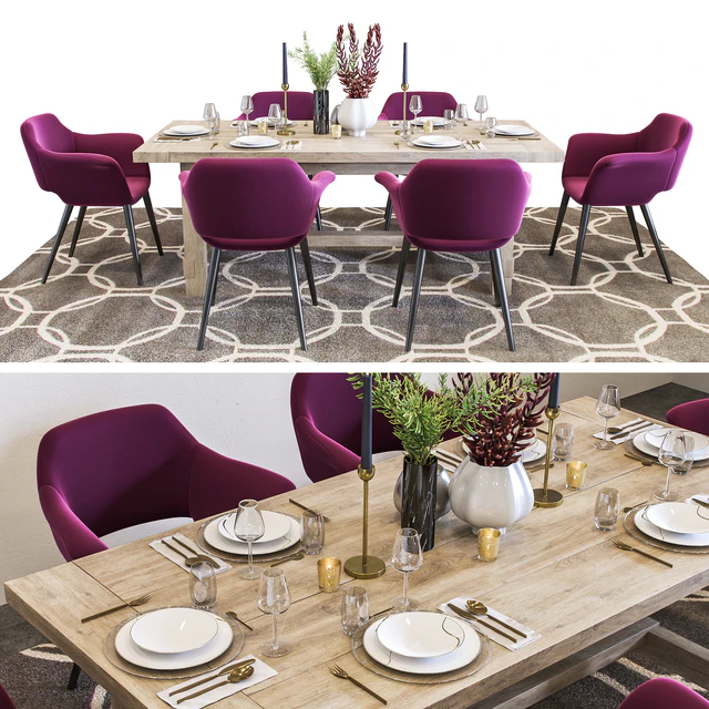 CGKIT — Denona Restaurant Table Set