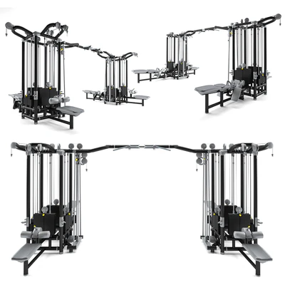 Black Cable Station Set 03 — Вид 3